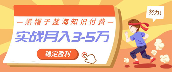 （1158期）蓝海知识付费众筹项目实战班，持续稳定盈利，实战月入3-5w项目