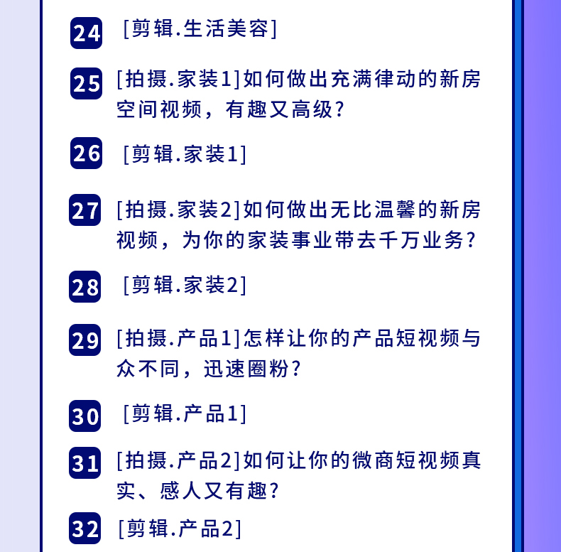 （1605期）新手0基础教你玩转手机短视频创作班：拍摄-素材-引流-运营实操！