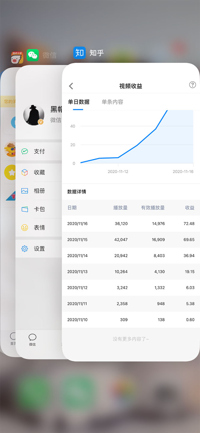 （1571期）黑帽子·知乎批量化无脑操作月赚3W，测试四五天时间稳定70-80元/天/号