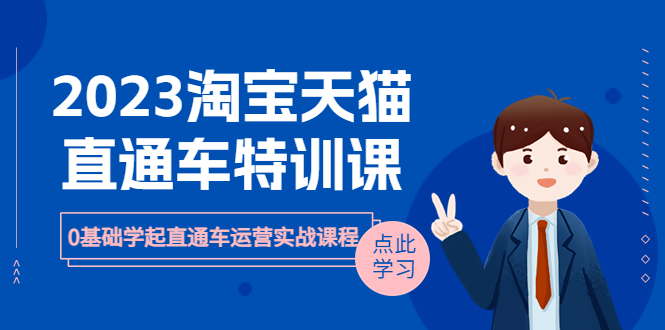 （6405期）2023淘宝·天猫直通车评特训课，0基础学起直通车运营实战课程（8节课时）