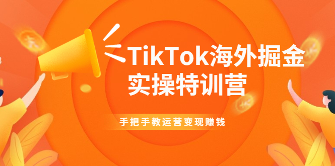 （1942期）TikTok海外掘金实操特训营：手把手教运营变现赚钱【视频课程】